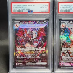PSA 10 Charizard ex SAR 349/190 SV4a 134/108 SV3 JP Pokemon Card seq set Japan - Image 3