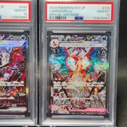 PSA 10 Charizard ex SAR 349/190 SV4a 134/108 SV3 JP Pokemon Card seq set Japan - Image 4