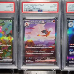 PSA 10 Sequential Set Charizard Venusaur Blastoise ex SAR Pokemon Card 151 2023 - Image 3
