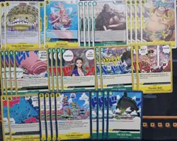 One Piece TCG OP11 Green/Yellow Shirahoshi Deck + 80 Extra Cards - Image 3