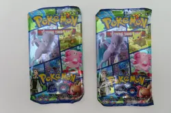 2 Packs Of Pokemon Trading Card Game Pokemon GO Booster Pack Sealed - Image 1