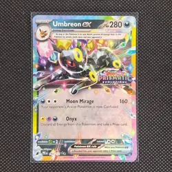 Umbreon ex - 060/131 - Prismatic Evolutions Stamped Promo - Pokemon Card - NM/M - Image 1