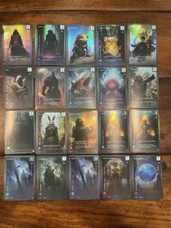 Wonders Of The First 30 Foil Card Lot. C/U/T - Image 1
