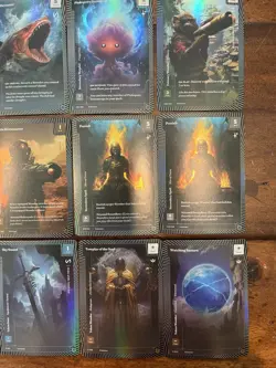 Wonders Of The First 30 Foil Card Lot. C/U/T - Image 3