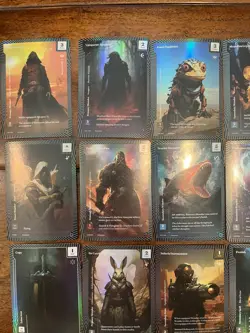 Wonders Of The First 30 Foil Card Lot. C/U/T - Image 5