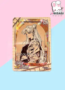 Sailor Moon Trading Card Game Usagi Karte Anime Manga Fan Made COS-SR.2-01 - Image 1
