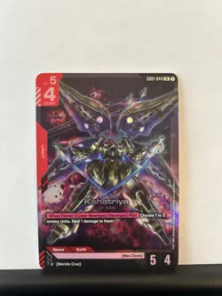 Kshatriya (GD01-044) - Newtype Rising #GD01-044 LR - NM Foil Gundam Card Game - Image 1
