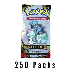 Pokemon TCG Mega Evolution Fun Pack cards NEW - 750 Cards - 250 Packs Bulk Buy - Image 1