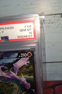 PSA 10 Aerodacty V 106/100 SR Alt Art Lost Abyss Pokemon Card Japanese Gem Mint - Image 3