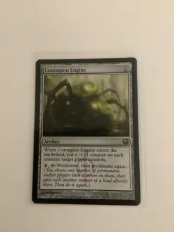 MTG Magic the Gathering Contagion Engine Scars of Mirrodin Rare 145/249 M/NM - Image 1