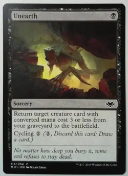 Unearth *Common* Magic MtG x1 Modern Horizons - Image 1