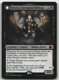 Jerren, Corrupted Bishop M Innistrad: Midnight Hunt 109 LP - Image 1
