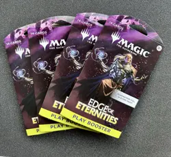 Magic The Gathering Edge of Eternities 4 Play Boosters Singles [Brand New] - Image 1