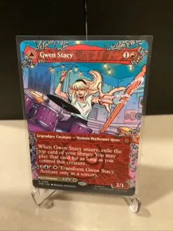 Gwen Stacy (0209) (Borderless) Marvel's Spider-Man Regular - Image 1