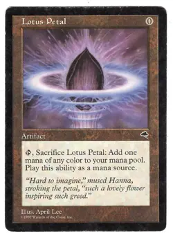 1x Lotus Petal - Tempest - MTG Single - Image 1