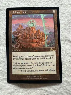 MTG - Defense Grid - Urza's Legacy - NM - Free Shipping! - Image 1
