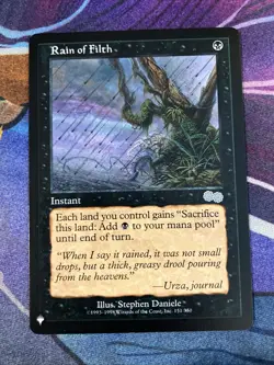 Rain of Filth (x1) MTG The List - Mystery Booster 2 - Image 1