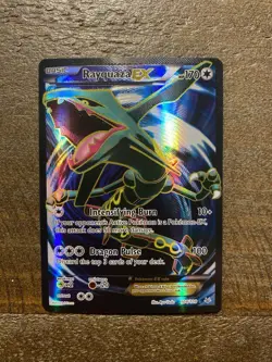 Pokemon TCG Rayquaza EX Full Art Ultra Rare Roaring Skies 2015 104/108 - LP - Image 1