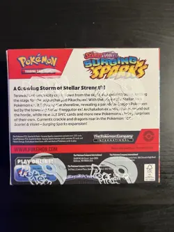 Pokemon Surging Sparks Booster Display Box English 36pk Sealed NEW - Image 2