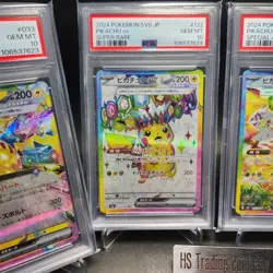 SEQ PSA 10 Pikachu EX RR SR SAR UR Sequential 033 122 132 136/106 sv8 Pokemon JP - Image 3