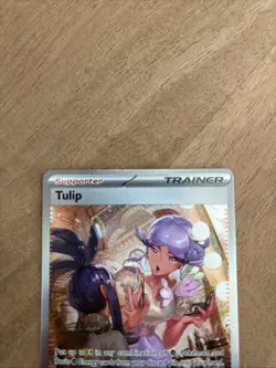Pokemon TCG Tulip 259/182 Paradox Rift Sir Trainer NM Condition - Image 3