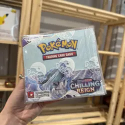 Pokemon Chilling Reign Booster Box New And Sealed - Image 1