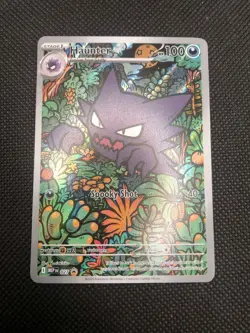 Haunter 027 Me: Mega Evolution Promo Holo Illustration Rare Pokemon NM - Image 1