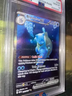 Blastoise EX 200/165 PSA 10 Gem Mint Special Illustration Rare Pokemon 151 - Image 1