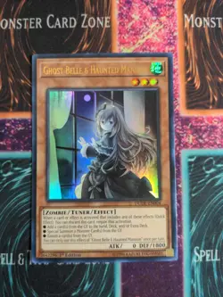 Yu-Gi-Oh! Ghost Belle & Haunted Mansion DUDE-EN004 1st Edition Ultra Rare NM - Image 1