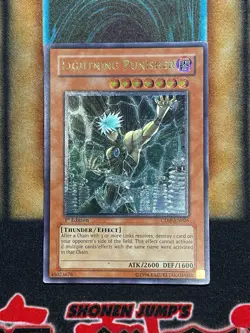 Yugioh Lightning Punisher CDIP-EN026 Ultimate Rare 1st Ed LP - Image 1