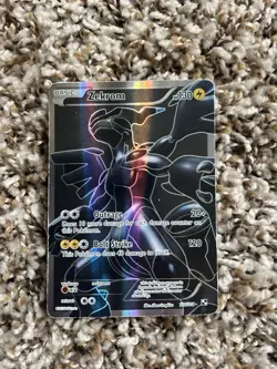 Pokemon TCG Reshiram 113/114 Zekrom 114/114 Black and White Holo Card Full Art - Image 3
