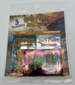 🔥THREE PACK HARRY POTTER TRADING CARD GAME DIAGON ALLEY BOOSTER 5 - Image 1