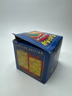 Vintage 1998 Pokemon Limited Edition Charizard 23K Gold-Plated Trading Card Set - Image 4