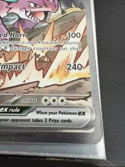 Team Rockets Nidoking EX 233/182 Sv10 Destined Rivals Pokemon Card NM - Image 2