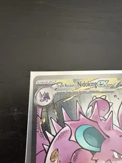 Team Rockets Nidoking EX 233/182 Sv10 Destined Rivals Pokemon Card NM - Image 4