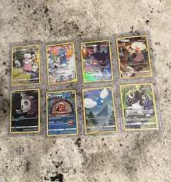 Lot of 8 Full Art Ultra Rare Pokemon Cards Silver Temp / Lost Origin / Crown Z - Image 1