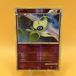 Celebi 3/102 Triumphant Reverse Holo Rare Pokemon Card Nm - Image 1