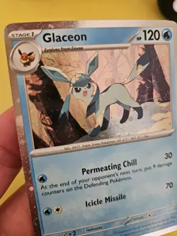 Pokemon - Glaceon Cosmos Holo - SVP171 - Black Star Promo Card - Image 5