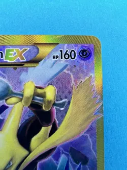 Pokemon Card Alakazam EX (Secret) 125/124 Fates Collide Holo - Image 2