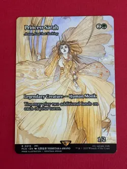 MTG Final Fantasy Princess Sarah Azusa, Lost But Seeking R 0015 NM - Image 1