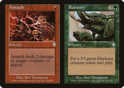 MTG Invasion --- ASSAULT & BATTERY --- Uncommon! NM! Magic the Gathering! - Image 1