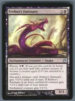 Magic_the_gathering tcg Theros Erebos's Emissary #86 Near Mint or Better - Image 1