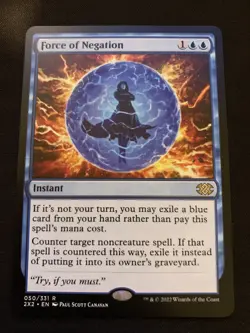 Force of Negation Double Masters 2022 Regular - Image 1