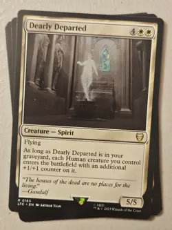 MTG | Dearly Departed (x4 Playset) | (NM) Lord of the Rings Commander - Image 1