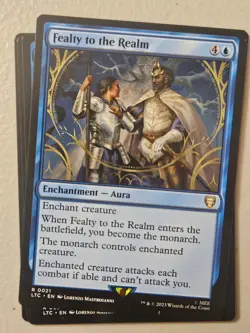 MTG | Fealty to the Realm (x4 Playset) | (NM) Lord of the Rings Commander - Image 1