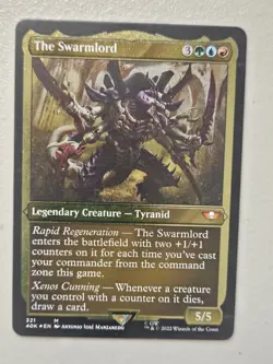 MTG |The Swarmlord| Mythic | Foil Etched | Thick Stock | 40k #321 - Image 1