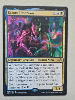 MTG | Satoru Umezawa | (NM) Kamigawa: Neon Dynasty - Image 1