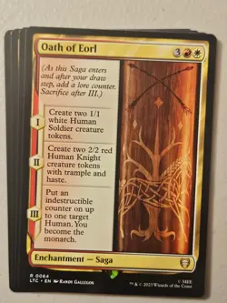 MTG | Oath of Eorl (x4 Playset) | (NM) Lord of the Rings Commander - Image 1