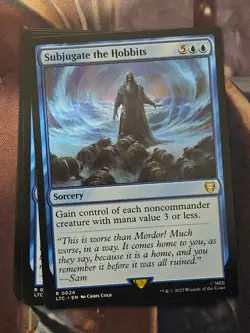 MTG l Subjugate the Hobbits (x4 Playset) | (NM) Lord of the Rings Commander - Image 1