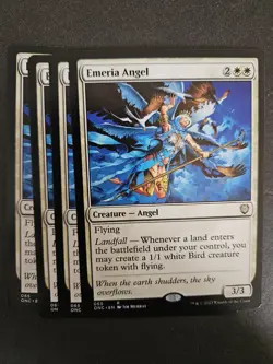 MTG l Emeria Angel (x4 Playset) | Rare | (NM) Commander: Phyrexia #65 - Image 1